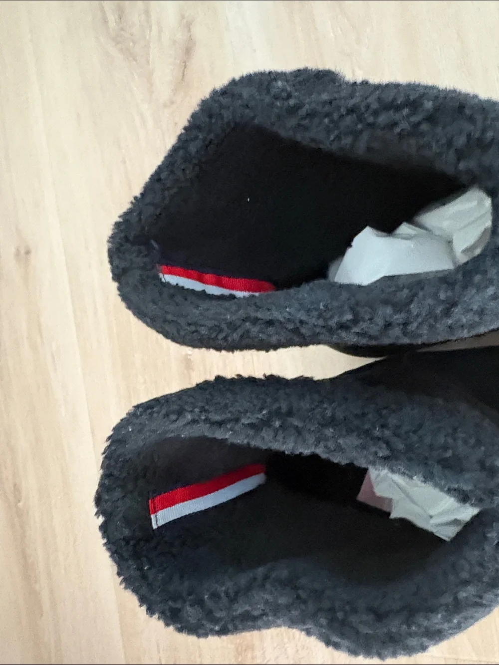 Tommy Hilfiger suede upper